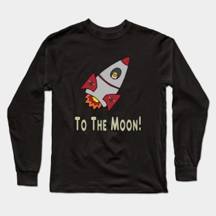 Rocket To The Moon Long Sleeve T-Shirt